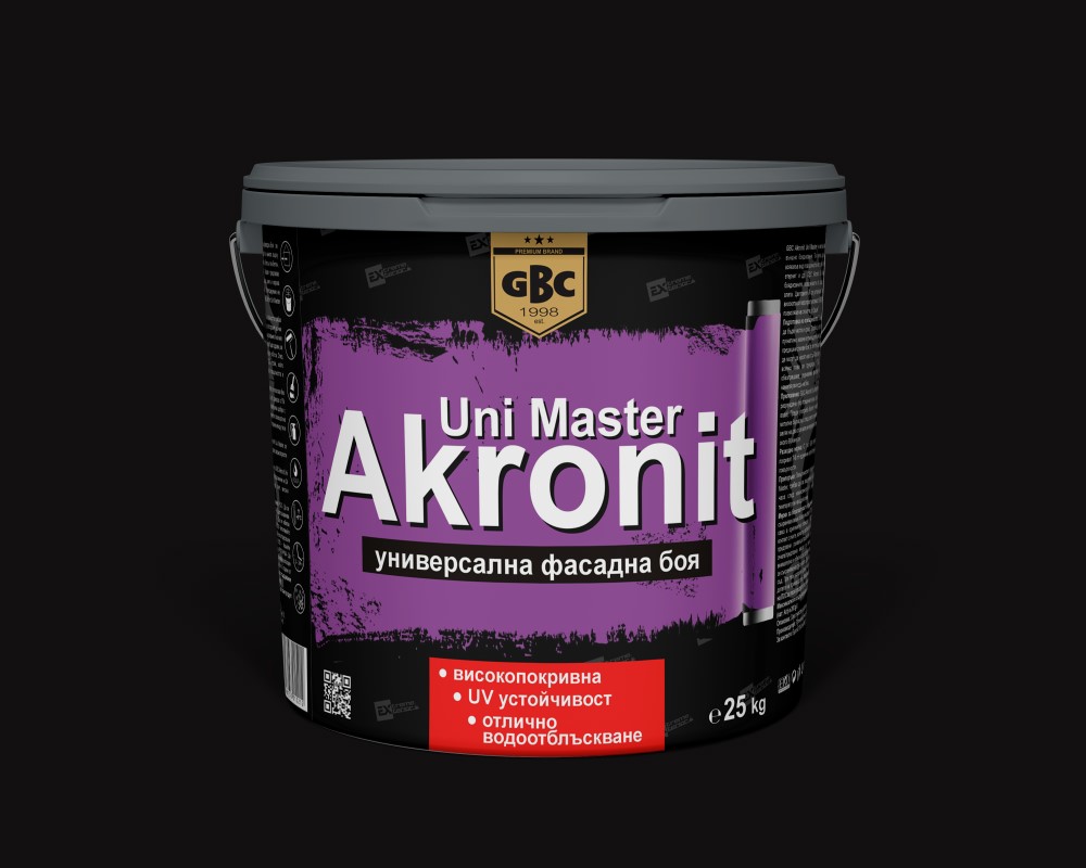 GBC Akronit Uni Master - Фасадна боя