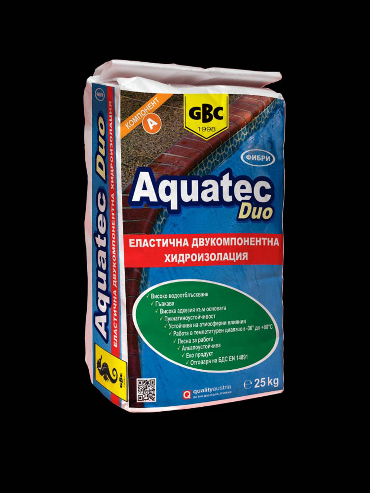 GBC Aquatec duo - Еластична двукомпоментна хидроизолация