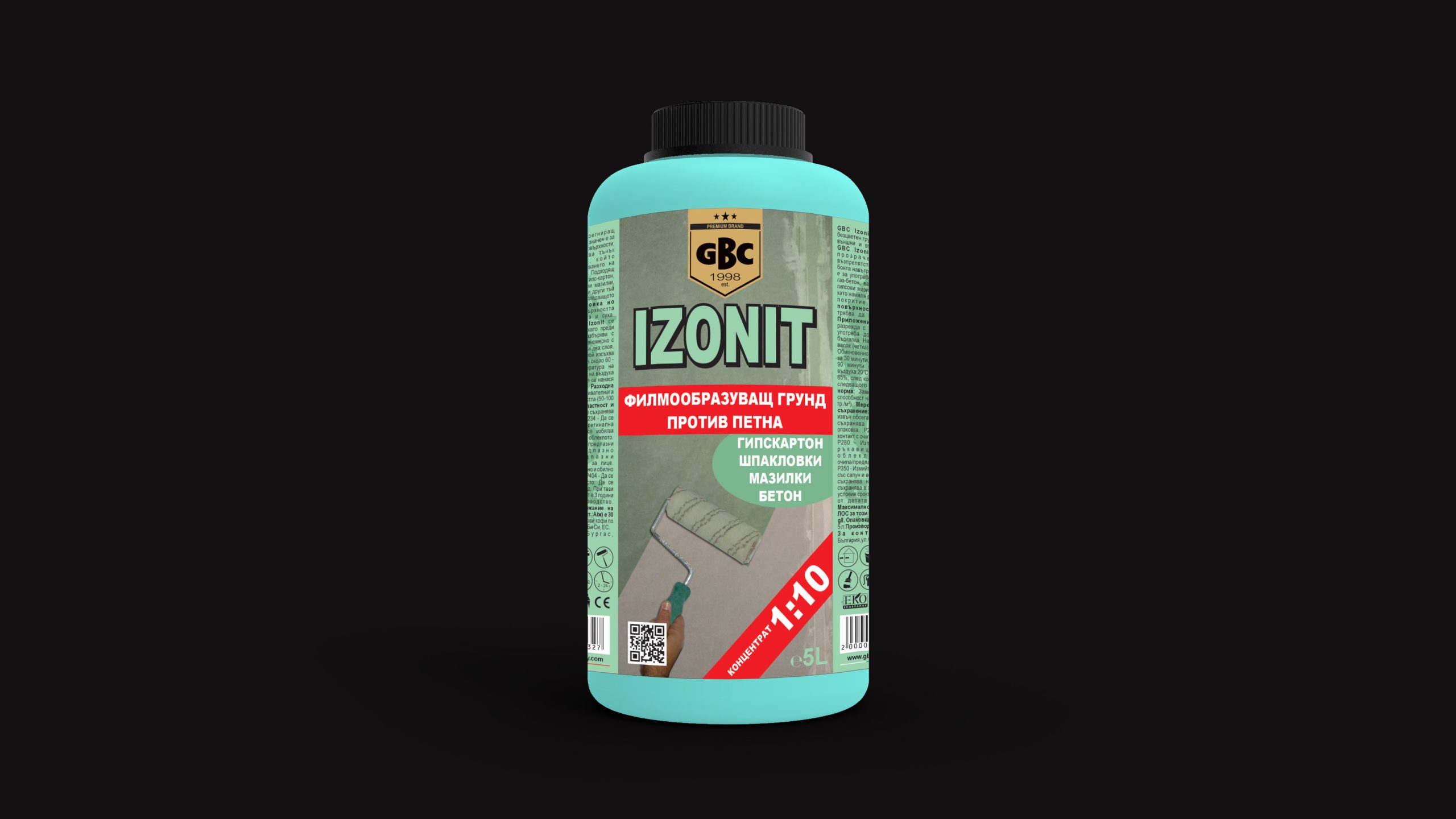 GBC IZONIT - Филмообразуващ грунд против петна